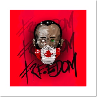 Canadian Freedom fighter Posters and Art